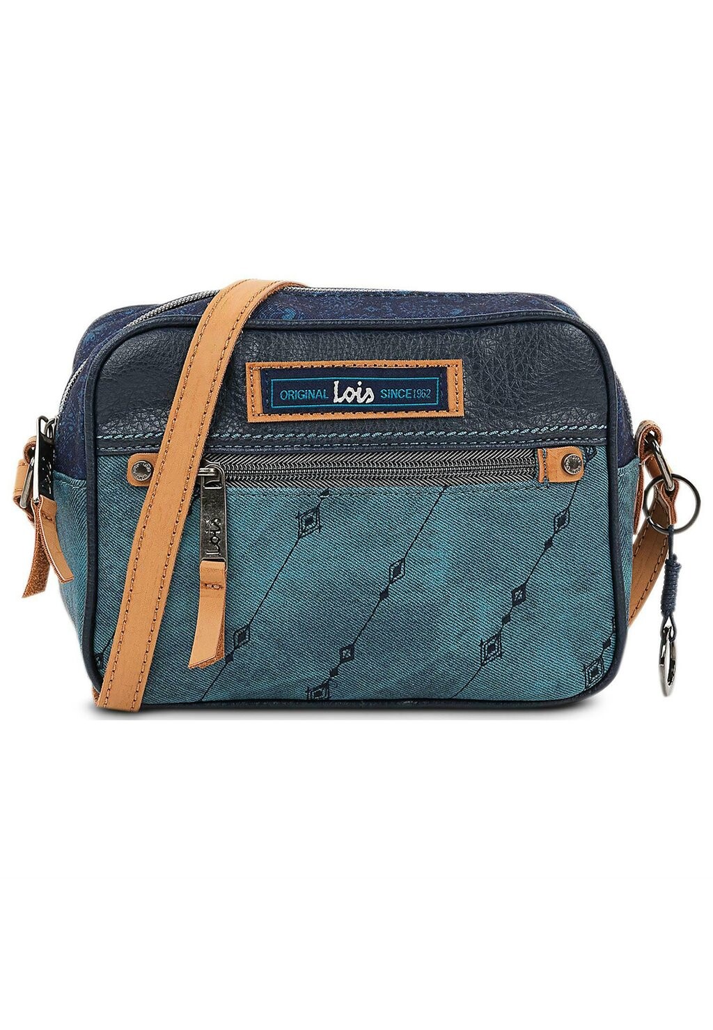 

Сумка через плечо LOIS Jeans с заклепками, синий