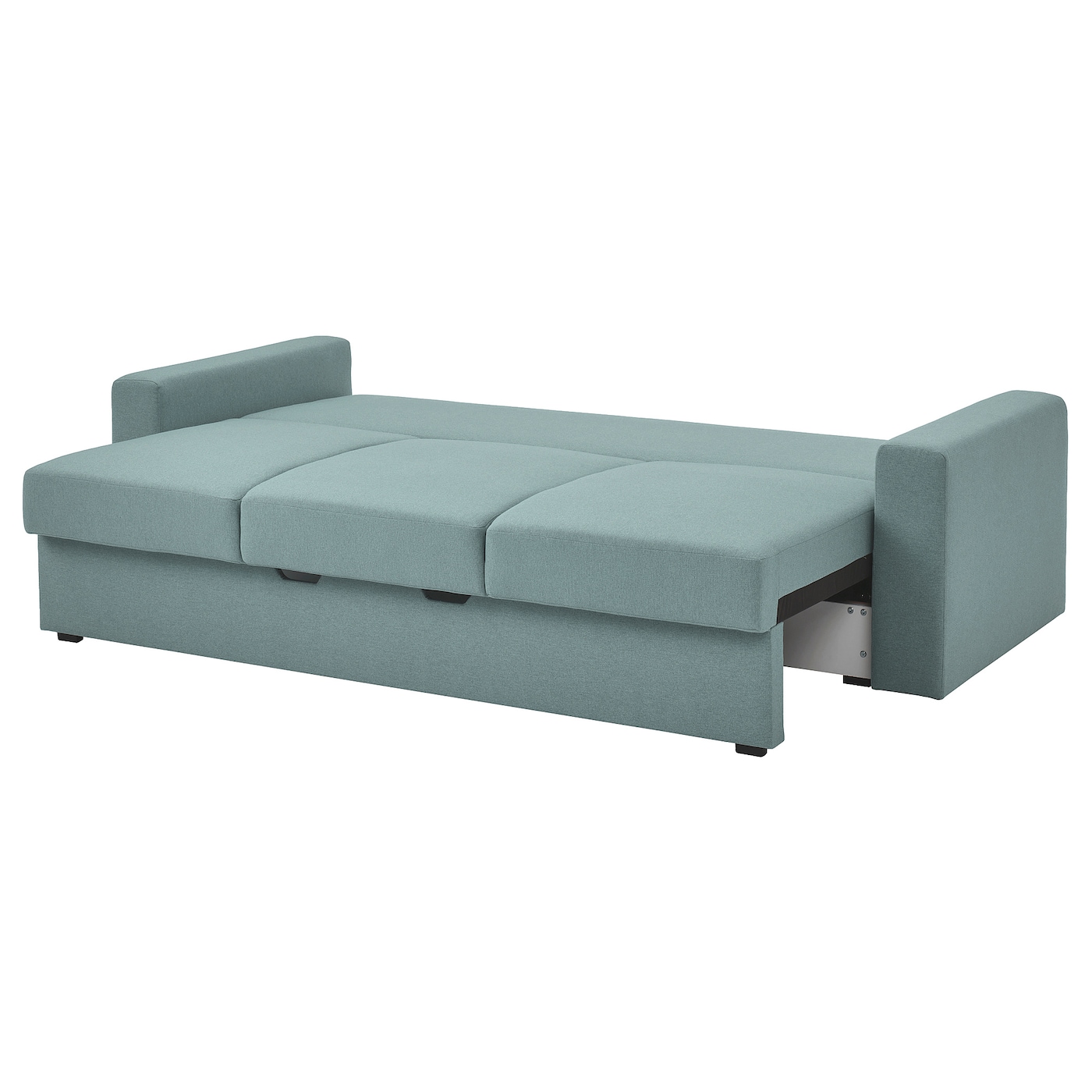диван кровать шарм дизайн бит 2 серый кровать БОРСЛОВ 3-местный диван-кровать, Тибблби светло-серо-бирюзовый BÅRSLÖV IKEA