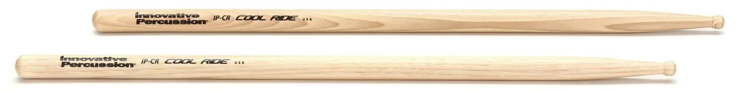 

Innovative Percussion IP-CR Innovation Series Hickory Drumsticks - Cool Ride - Small Round Bead