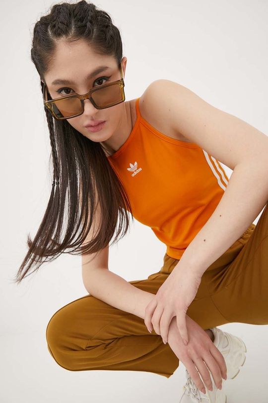 Топ adidas Originals, оранжевый
