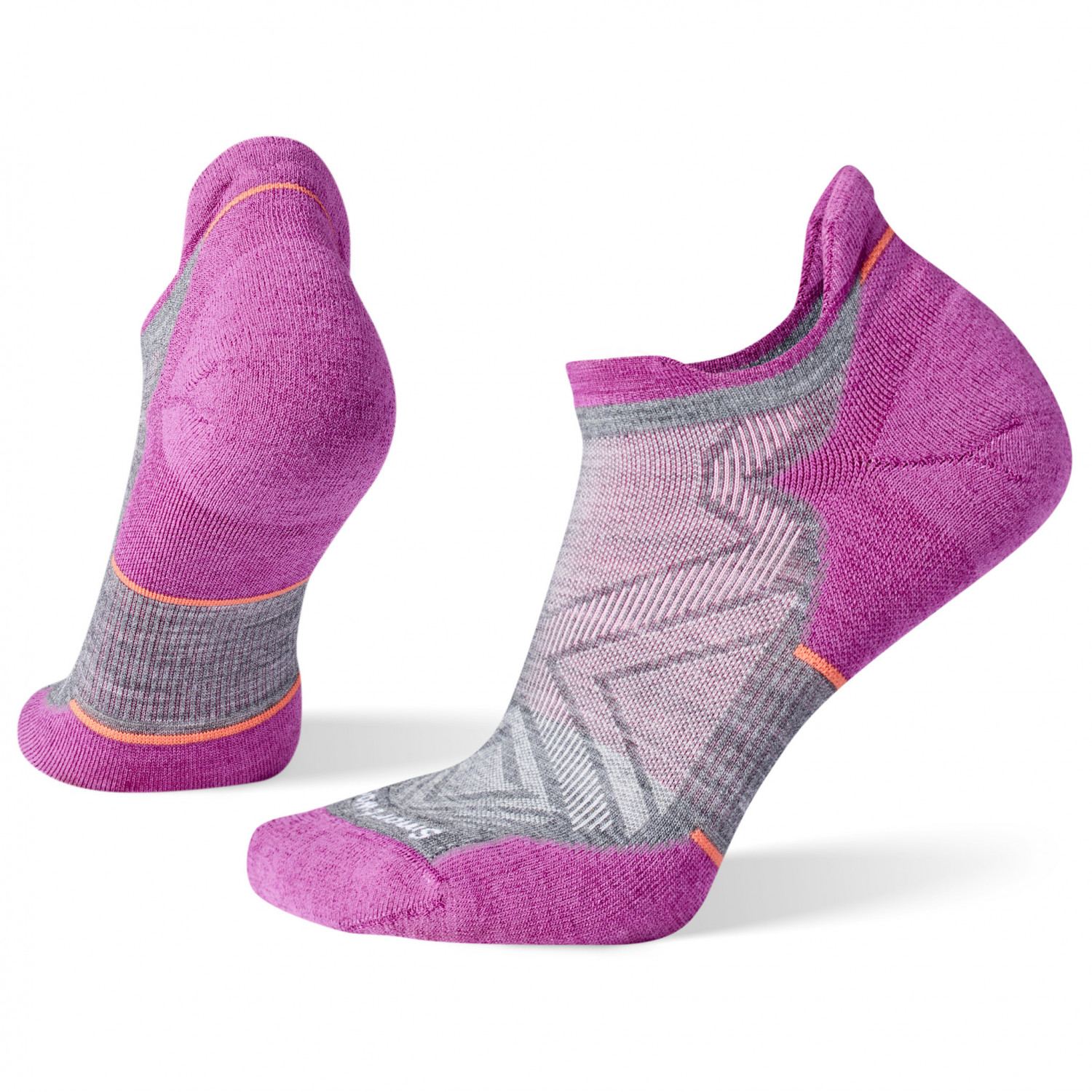 Носки для бега Smartwool Women's Run Targeted Cushion Low Ankle, цвет Medium Gray