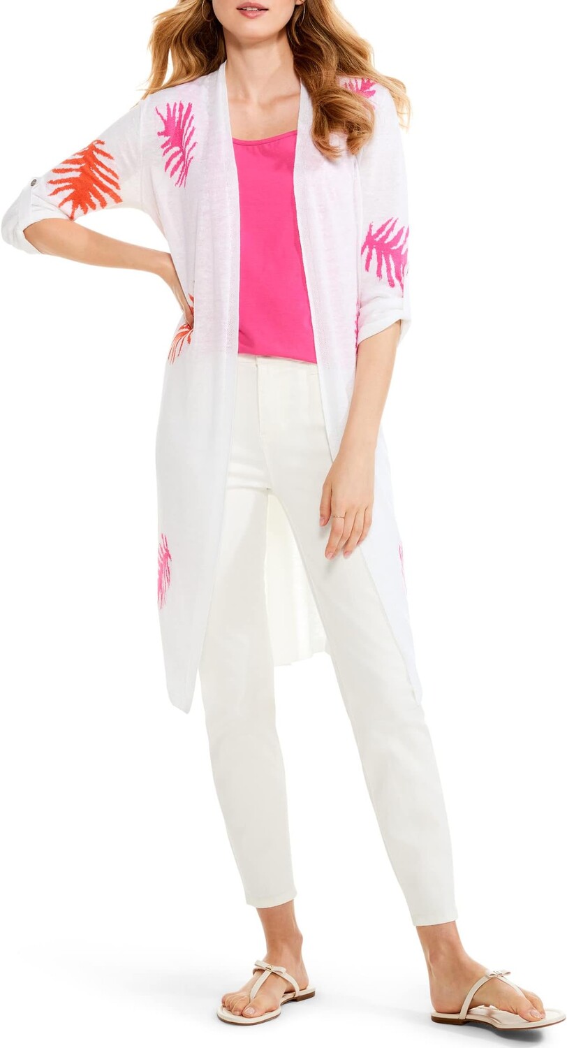 

Свитер Petal Drop Cardigan NIC+ZOE, цвет White Multi