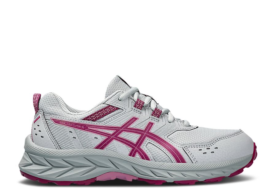 

Кроссовки ASICS Gel Venture 9 Gs 'Piedmont Grey Blackberry', серый