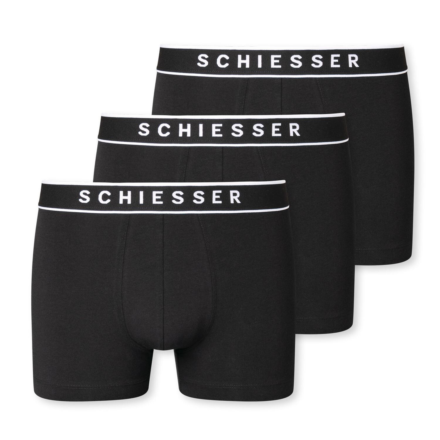 

Боксеры Schiesser Boxershorts 3 шт, черный
