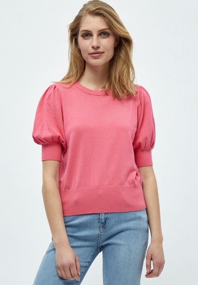 Базовая футболка MILIVA KNIT TEE Minus, цвет pink flamingo