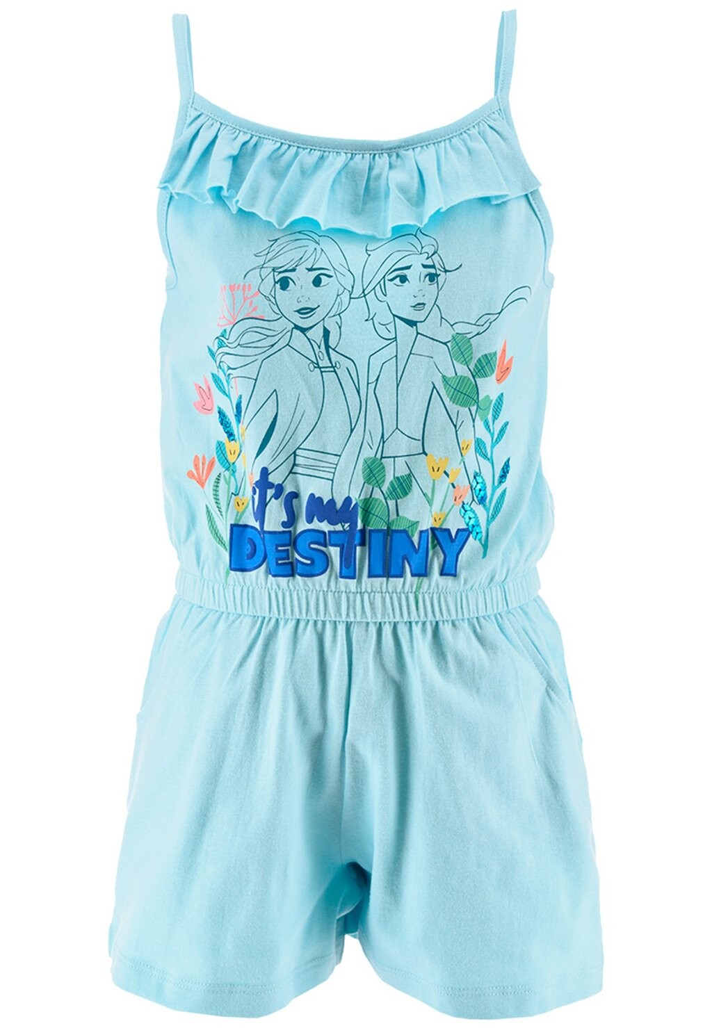 Комбинезон DIE EISKÖNIGIN ANNA ELSA OVERALL Disney FROZEN, цвет hell blau шапка elsa anna disney frozen цвет dunkel blau