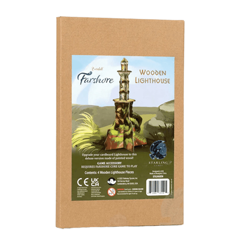 набор миниатюр совместимый с everdell farshore Фигурки Everdell Farshore: Wooden Lighthouse Upgrade