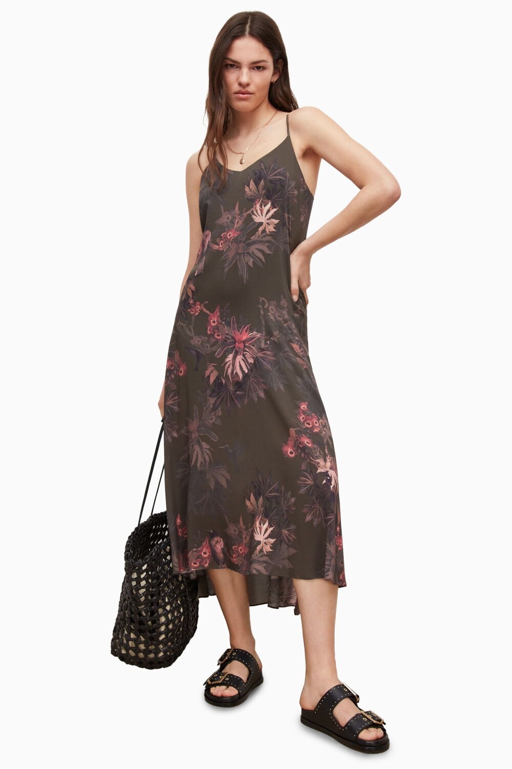

Платье AllSaints Essey Nila All Saints, зеленый