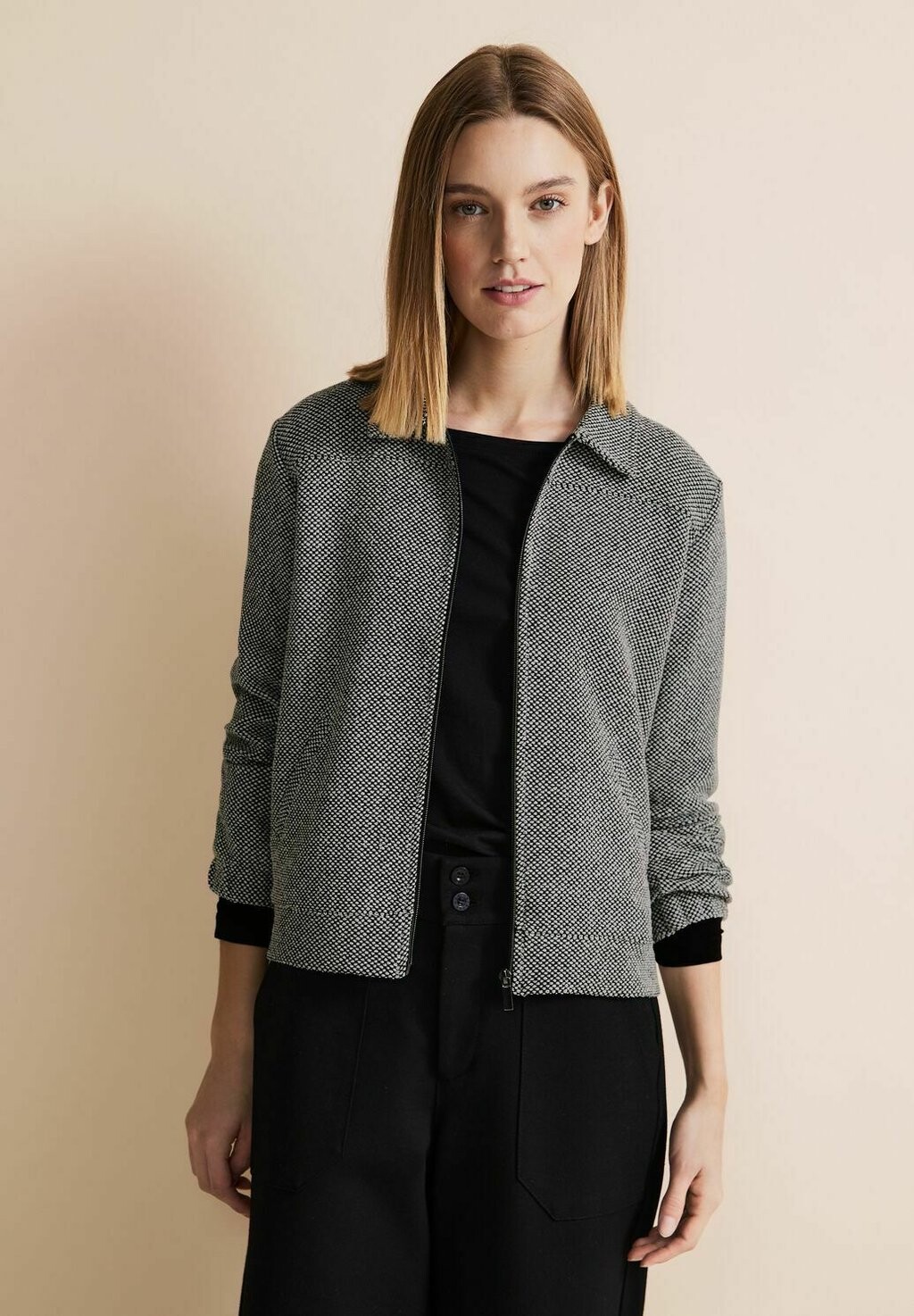 

Кардиган Struktur Street One, цвет schwarz