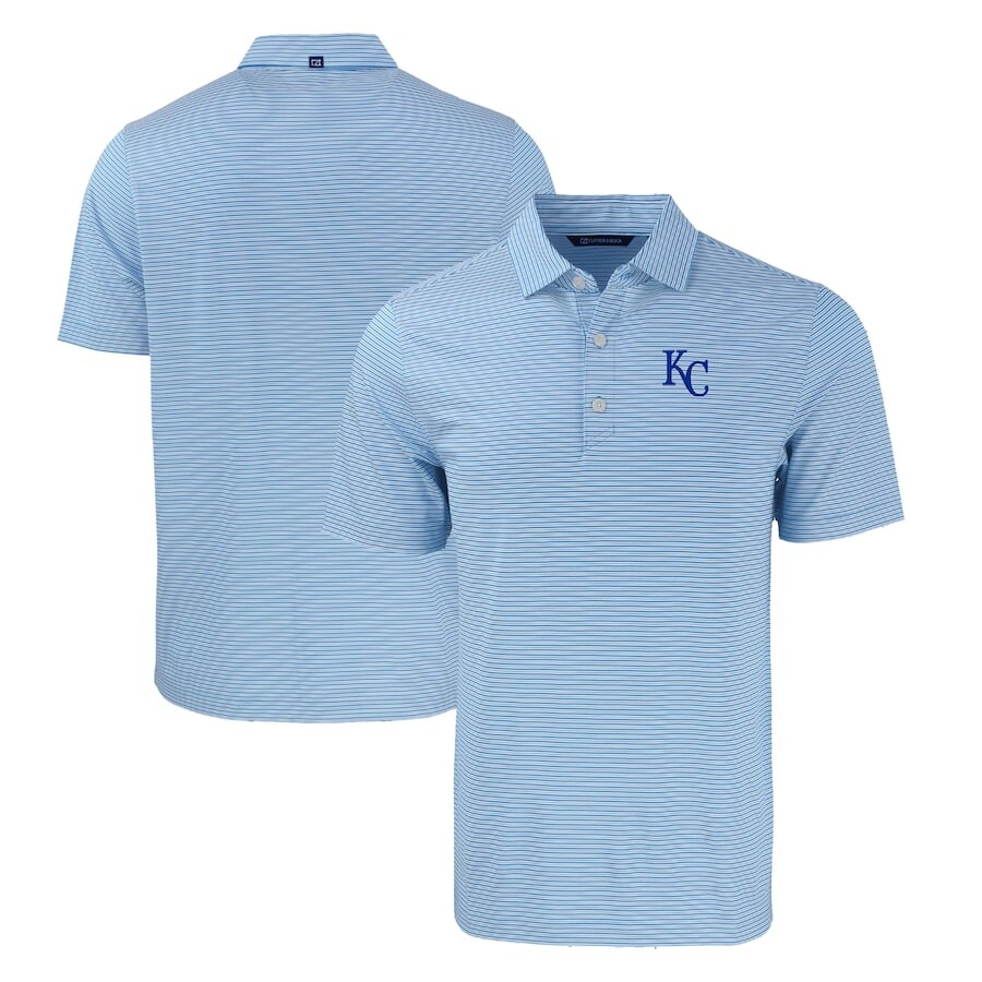

Поло с коротким рукавом Cutter & Buck Kansas City Royals, синий