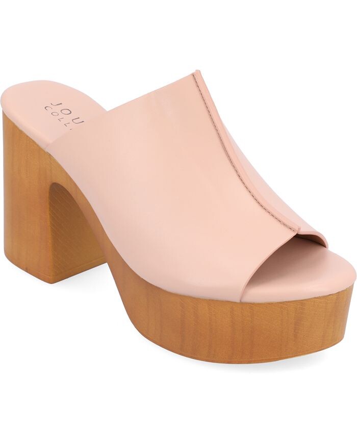 

Женские сандалии на платформе Lorenza Journee Collection, розовый