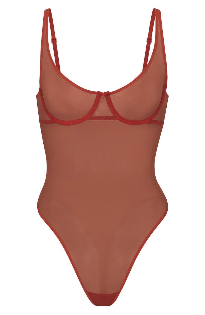 

Боди Ultrafine Mesh на косточках SKIMS