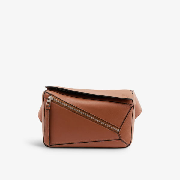 

Кожаная поясная сумка-пазл Loewe, цвет tan