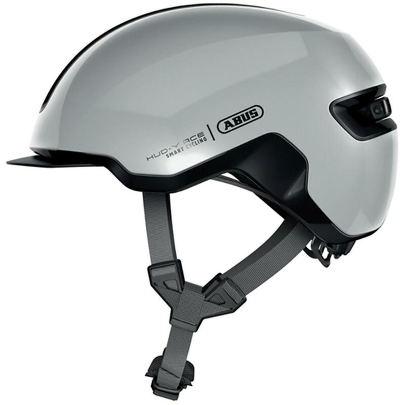 Велосипедный шлем ABUS Hud-Y Ace серый