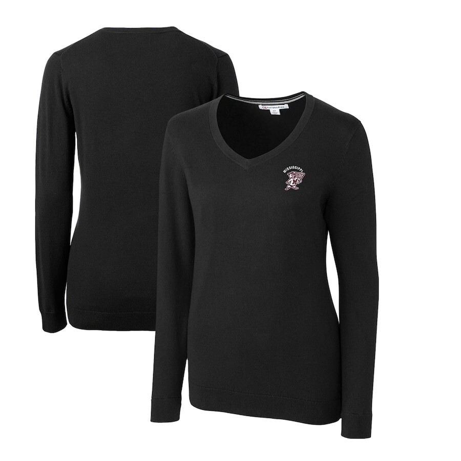 

Свитер Cutter & Buck Mississippi State Bulldogs, черный