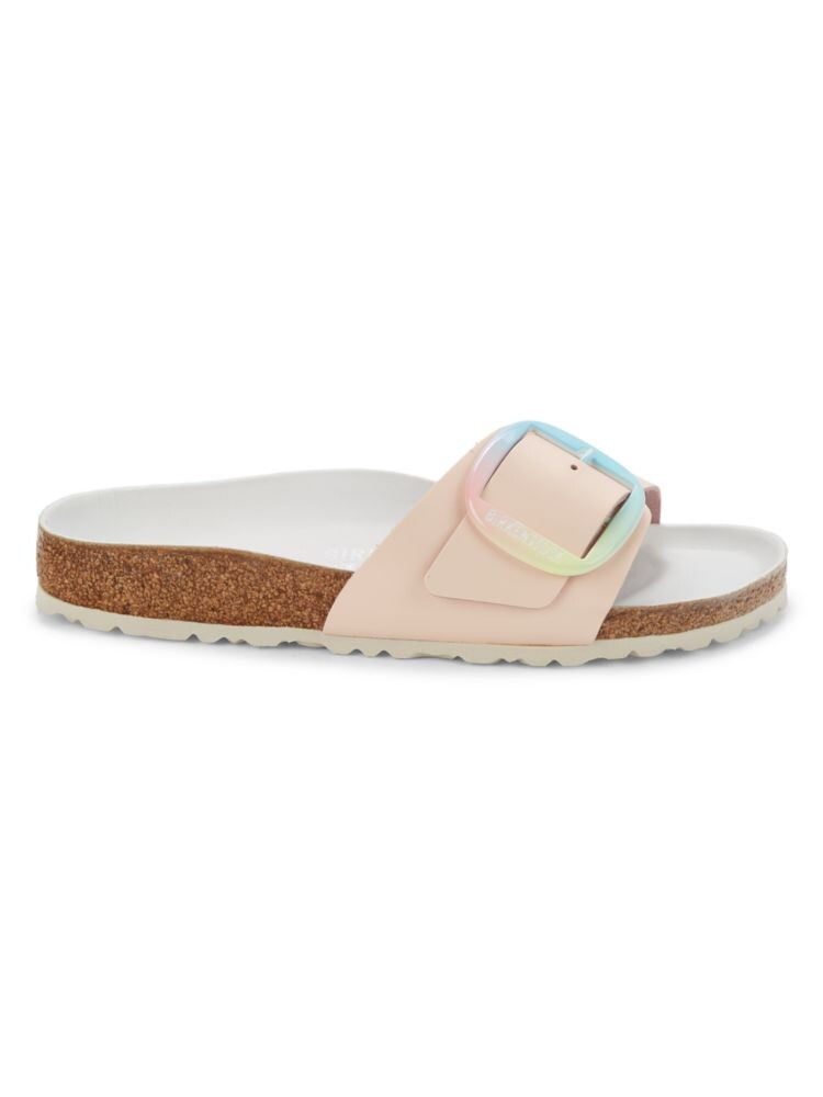 

Кожаные шлепанцы узкого кроя Madrid Birkenstock, коричневый