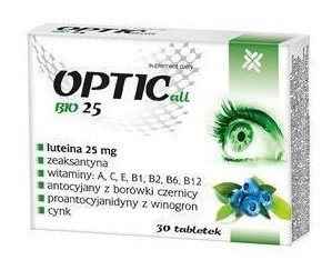 Optic, Bio, БАД OpticAll, 30 таблеток. Pharmacy Laboratories