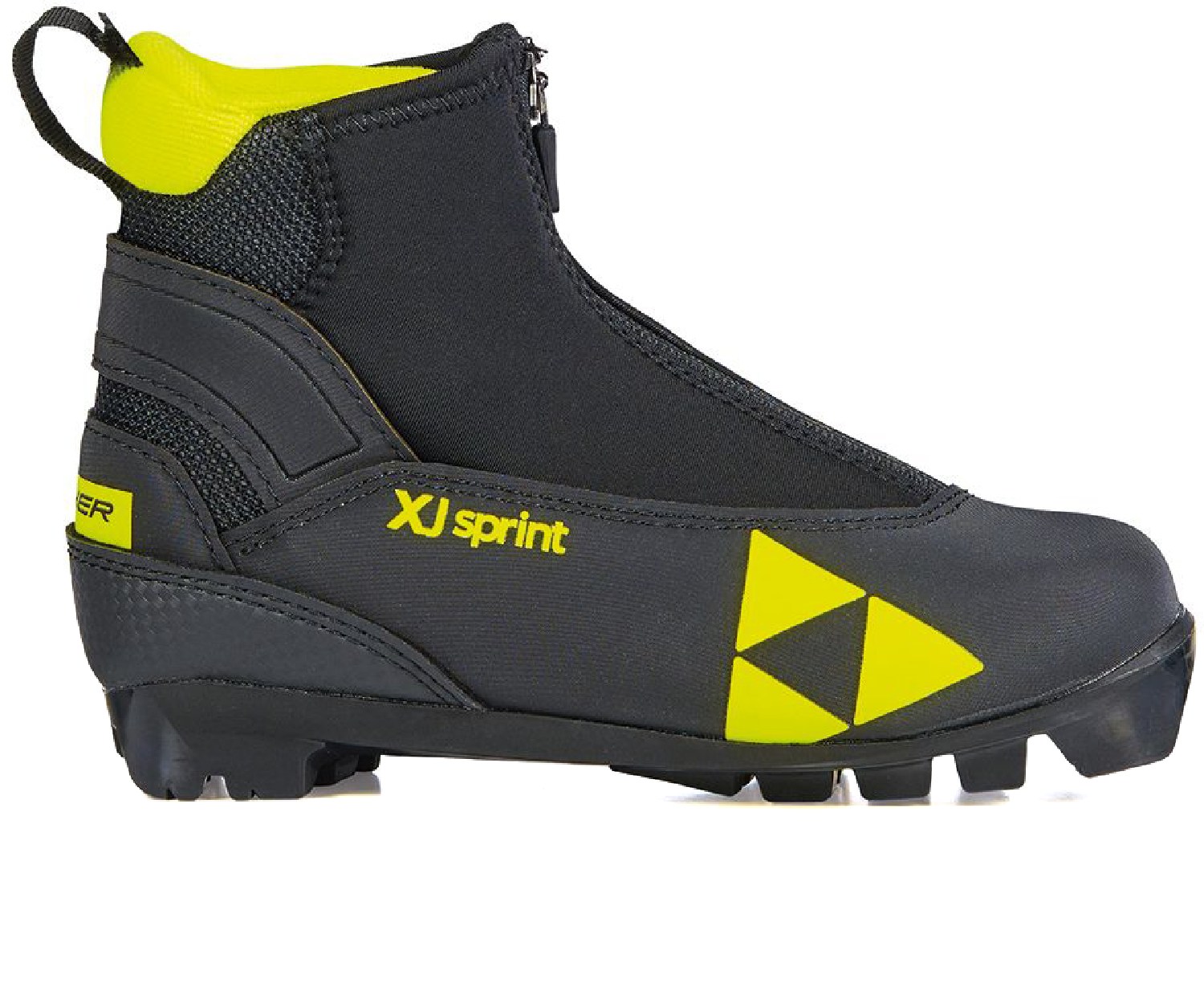 цена Ботинки для беговых лыж XJ Sprint Junior — детские Fischer, черный