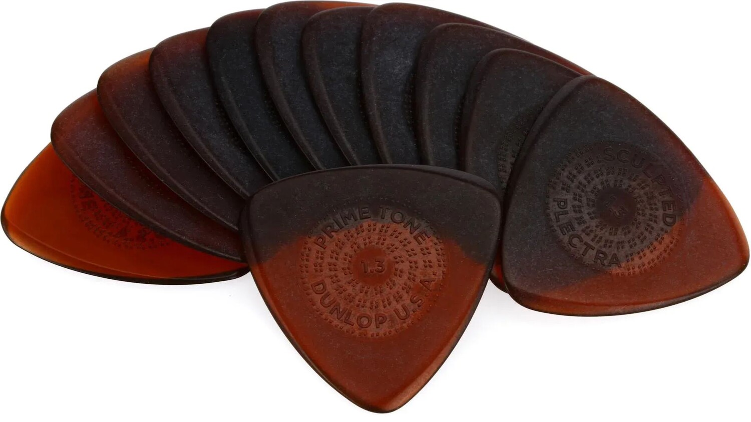 

Медиаторы Dunlop 516R130 Primetone с маленькой треугольной рукояткой, 1,3 мм, 12 шт. в упаковке