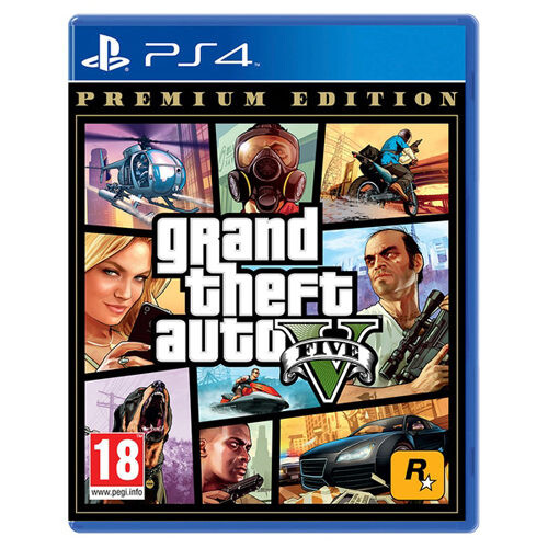 

Видеоигра Grand Theft Auto V: Premium Edition – Ps4 Rockstar Games