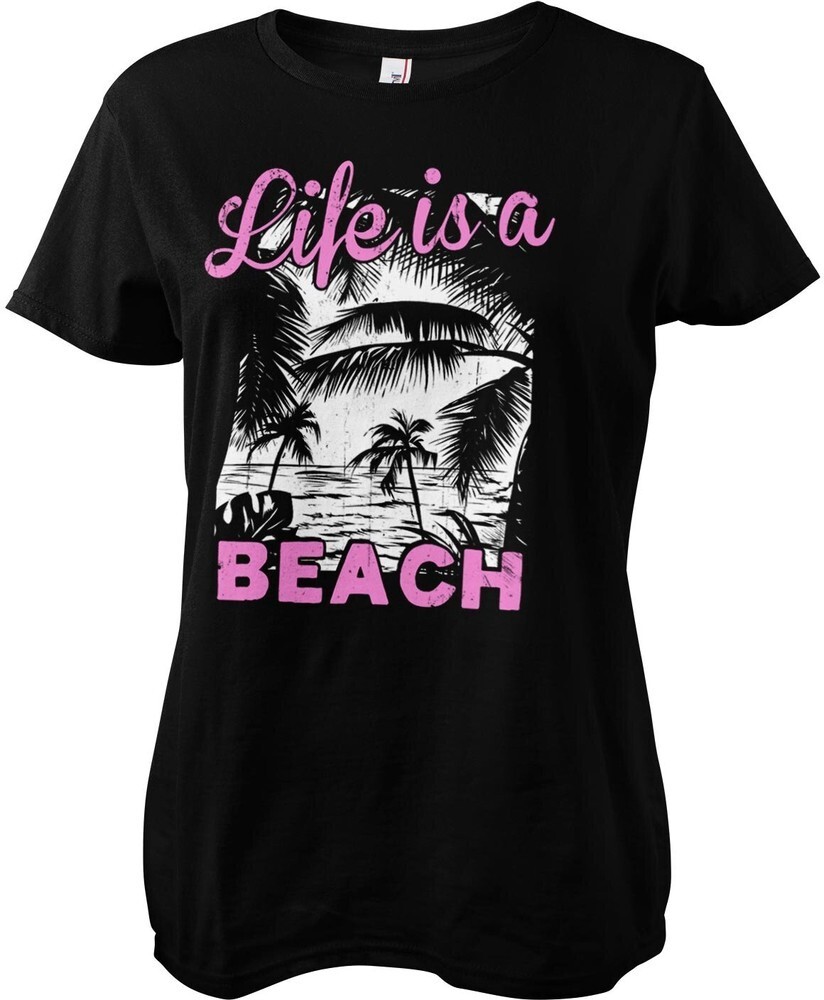 

Футболка Hybris Life Is A Beach Girly Tee, черный
