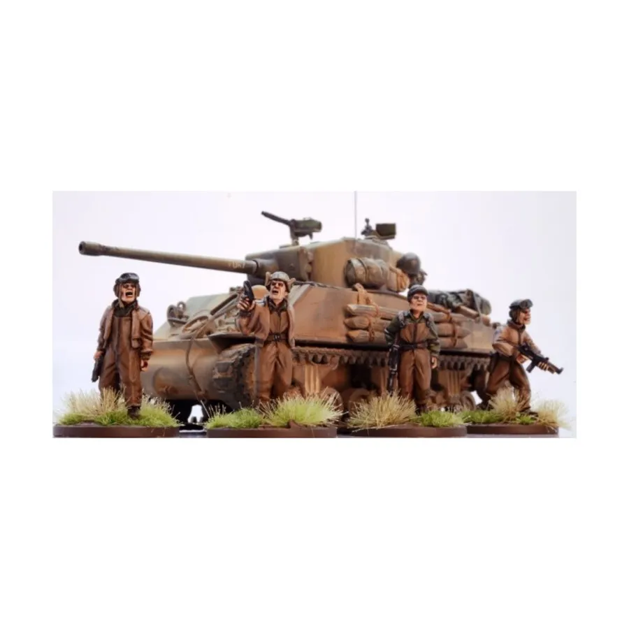 

Американский танковый экипаж, WWII Miniatures - US Forces (28mm) (Artizan Designs)