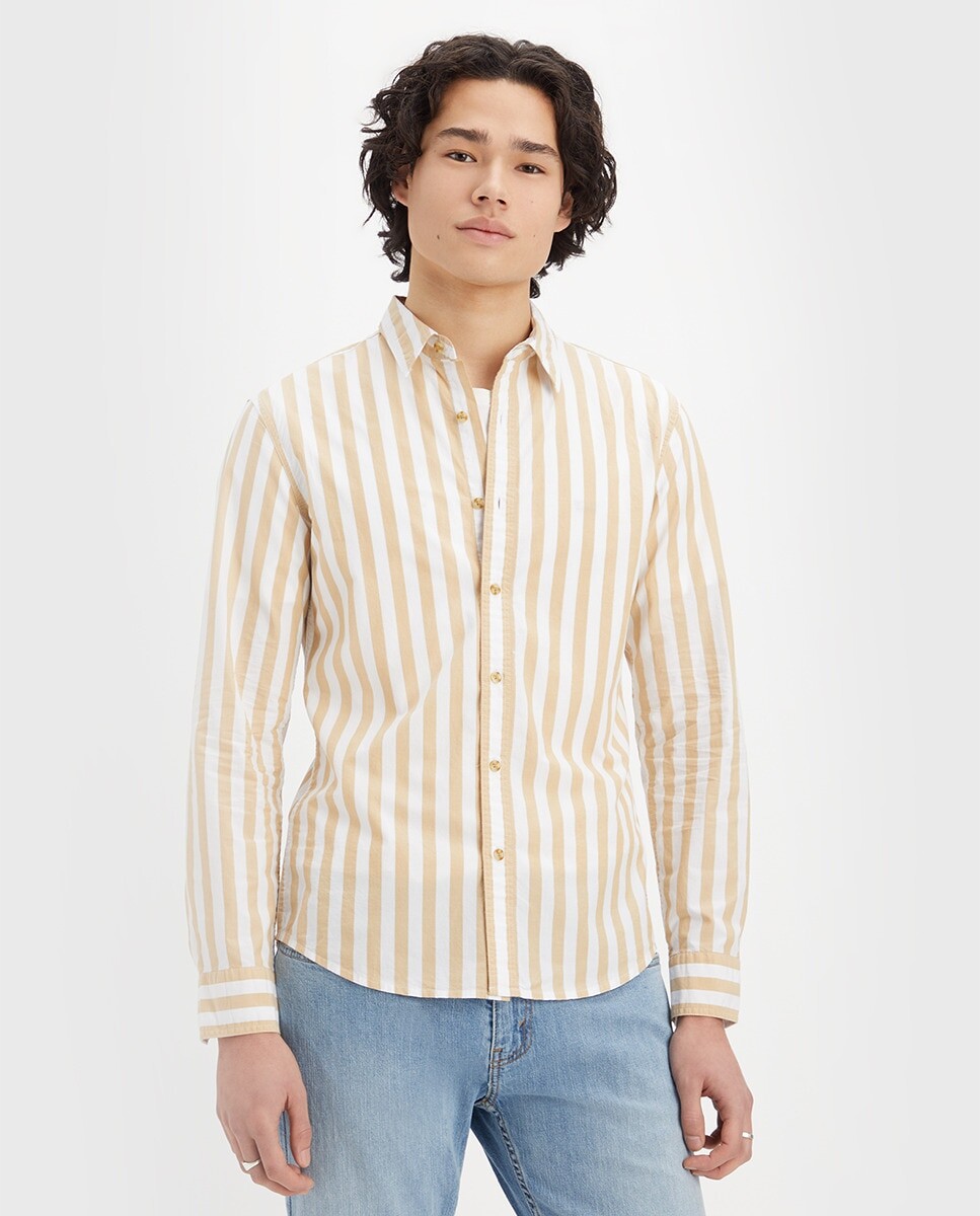 Мужская рубашка с длинным рукавом Levi's, желтый
