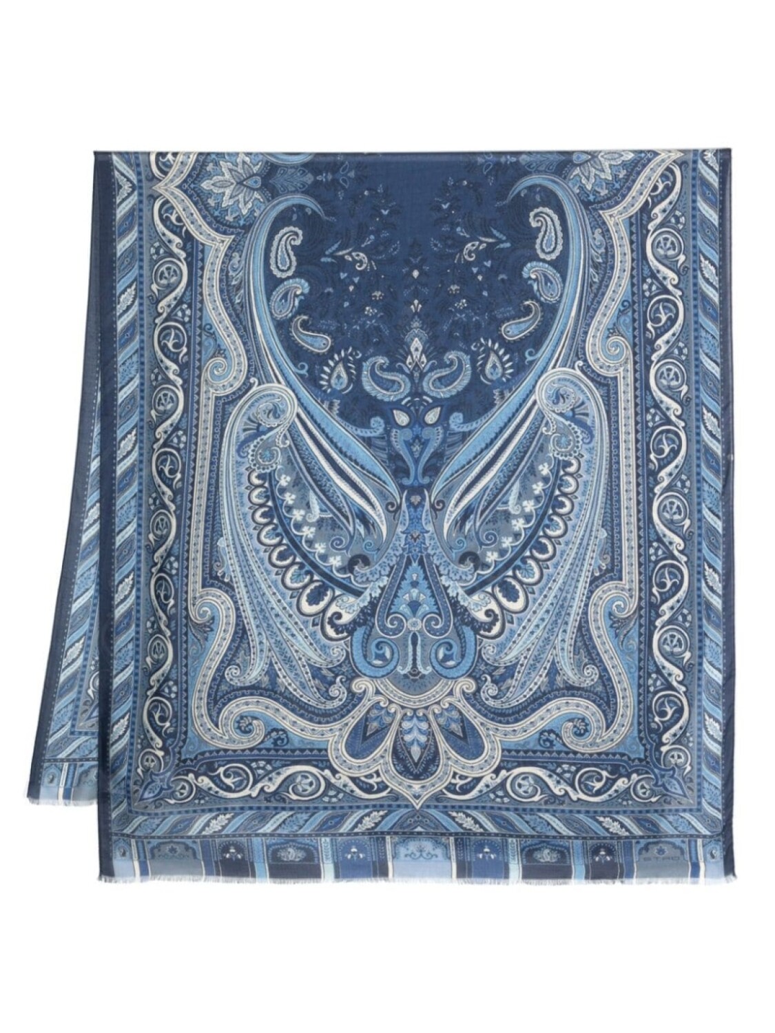 

ETRO платок с узором, синий