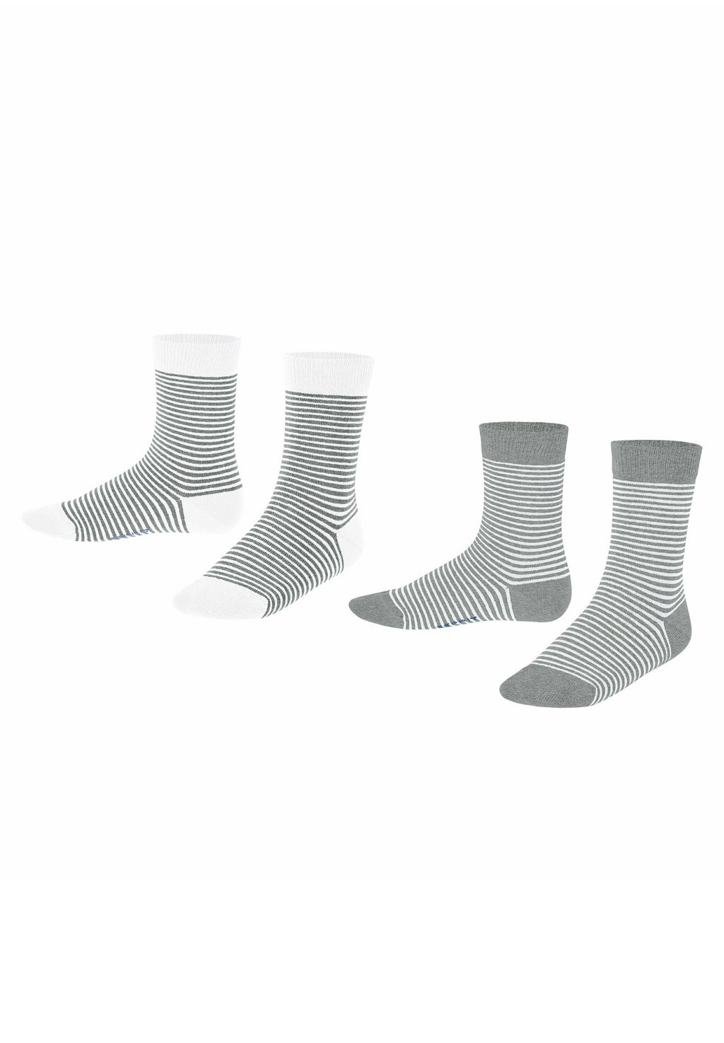 Носки Fine Stripe 2-Pack With Pattern Esprit, цвет grey