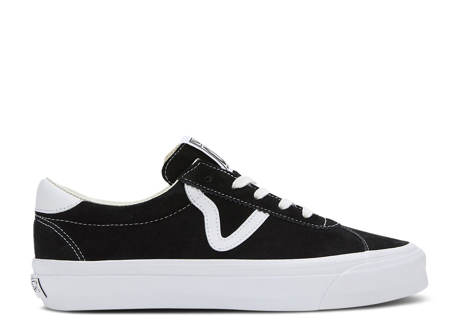 

Кроссовки Vans Sport 73 Lx 'Pig Suede - Black White', черный