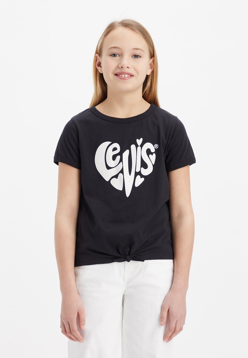 

Футболка с принтом HEART TEE Levi's, черный