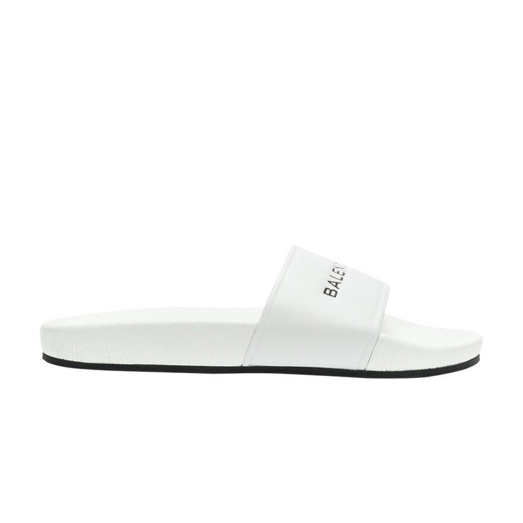 Кроссовки Balenciaga Wmns Slides 'Logo', белый