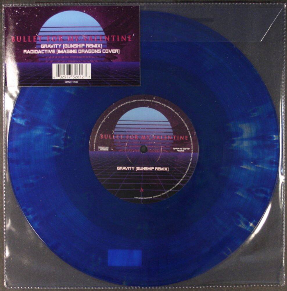 

Виниловая пластинка LP Gravity / Radioactive [Blue Marbled Vinyl] (10") - Bullet for My Valentine