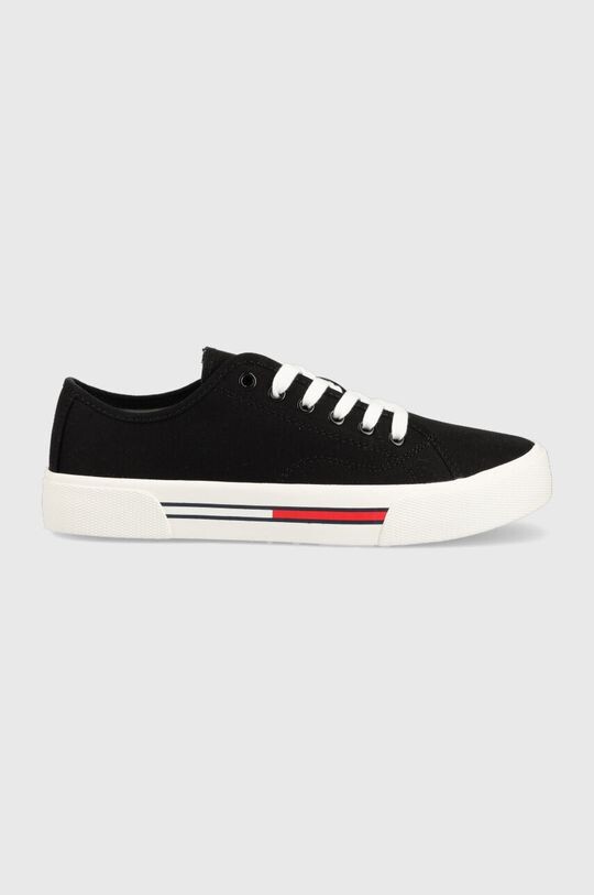 

Кроссовки LOW CUT WMNS CANVAS Tommy Jeans, черный