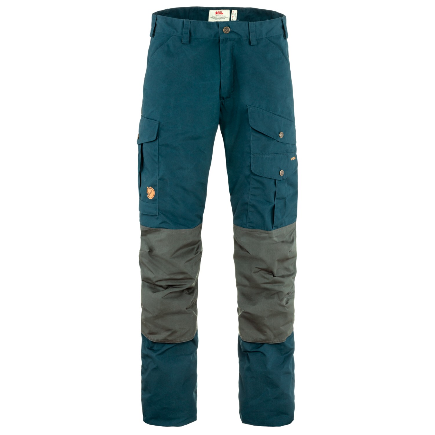 Трекинговые брюки Fjällräven Barents Pro Trousers, цвет Mountain Blue/Basalt