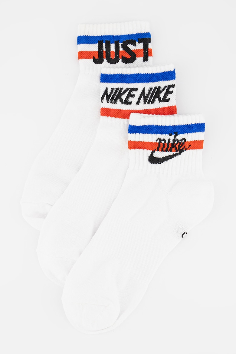 Носки на каждый день Essential — 3 пары Nike, белый