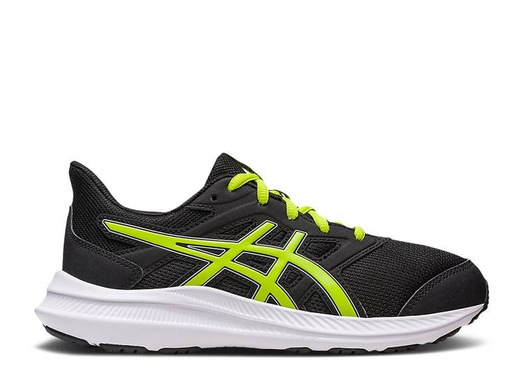 

Кроссовки ASICS JOLT 4 GS 'BLACK LIME ZEST', черный