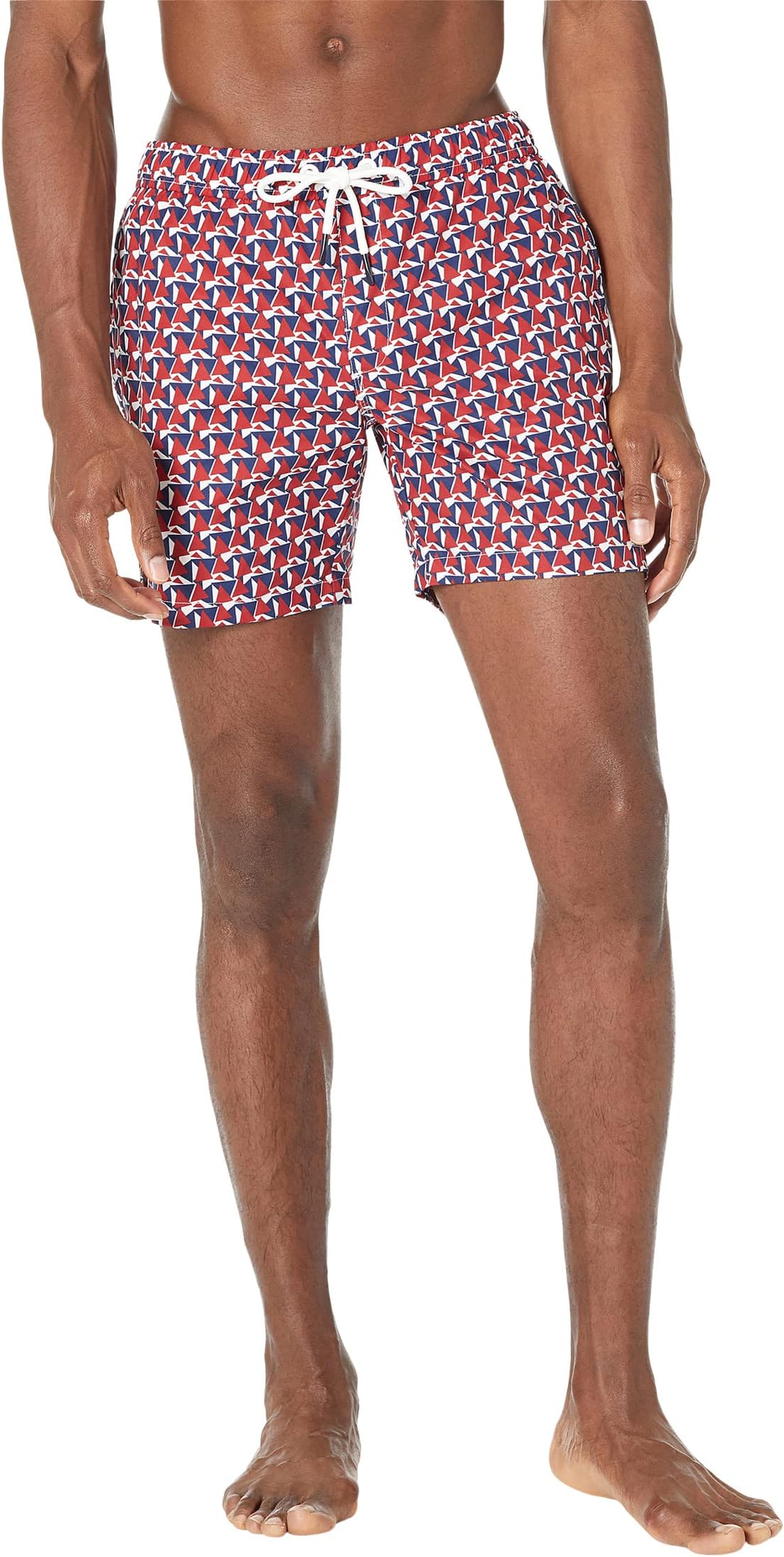 

Плавки SERGE BLANCO Geometric Swim Trunks, темно-синий