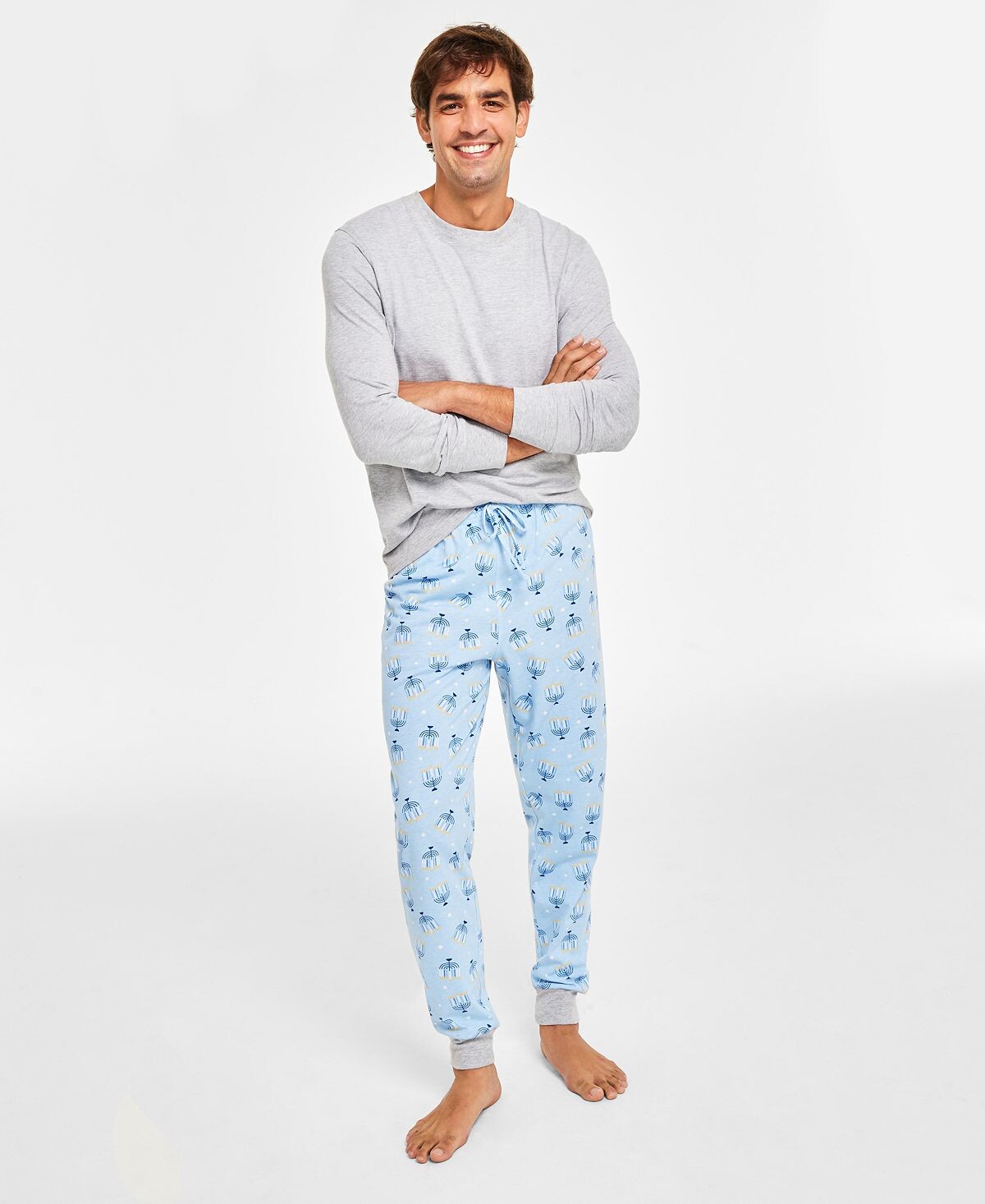 

Мужской пижамный комплект для Хануки Family Pajamas