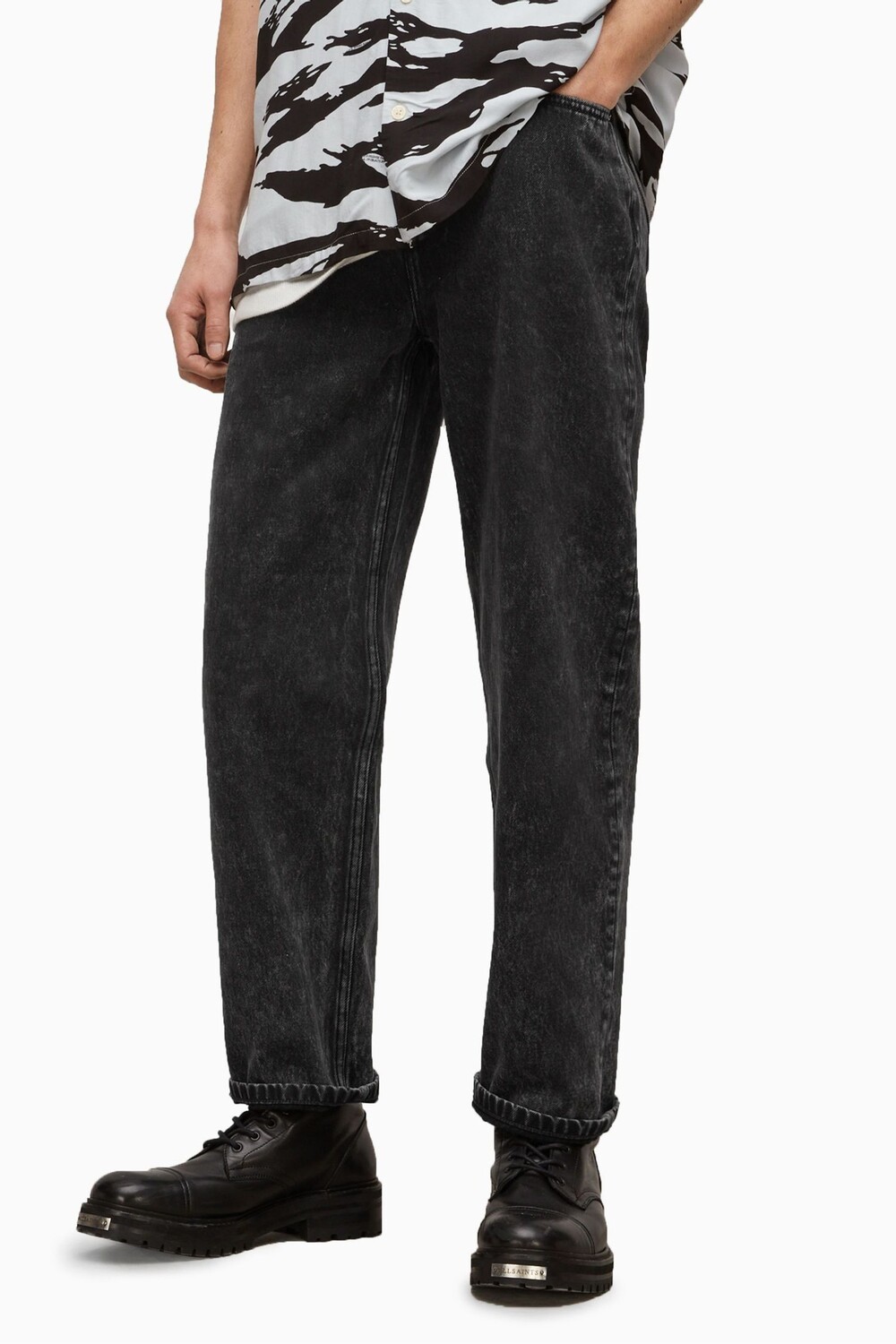 

Черные джинсы AllSaints Reeves All Saints, черный