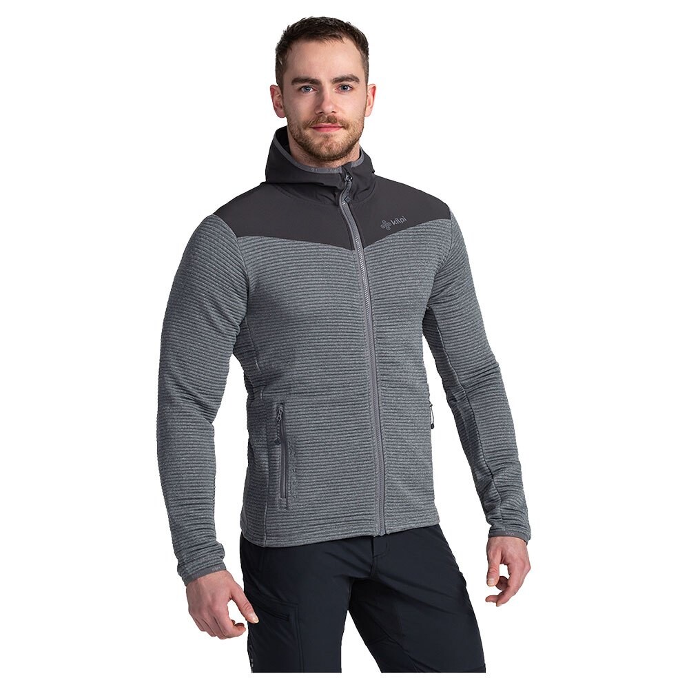 Толстовка Kilpi Tanali Full Zip, серый