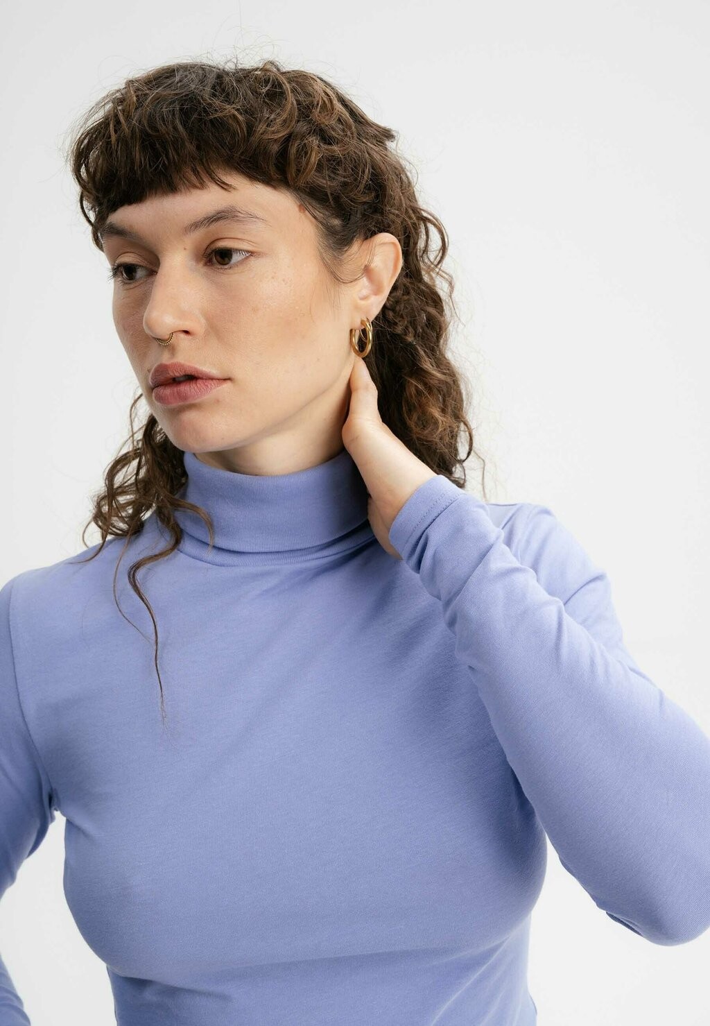 

Топ с длинными рукавами TURTLENECK ANCHAL MELA, синий