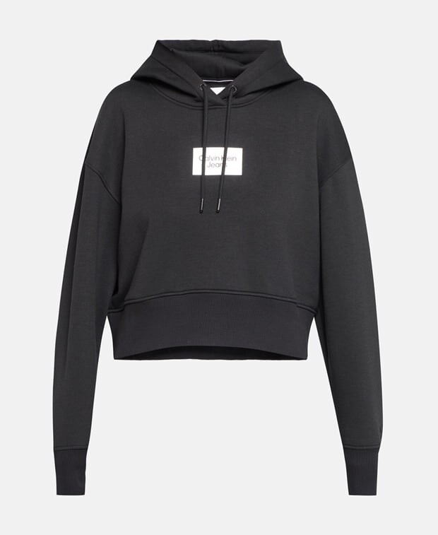 

Толстовка с капюшоном Calvin Klein, черный