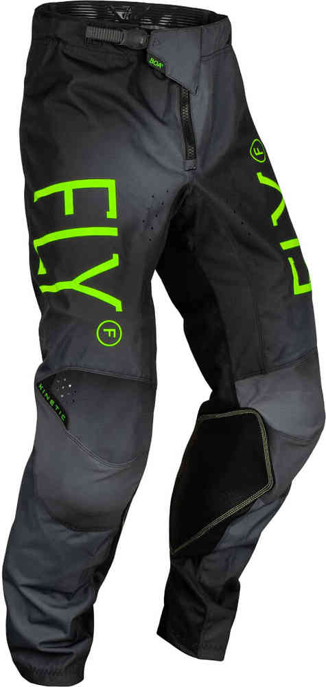цена Детские брюки для мотокросса Fly Racing Kinetic Prodigy 2024 FLY Racing, черный/зеленый