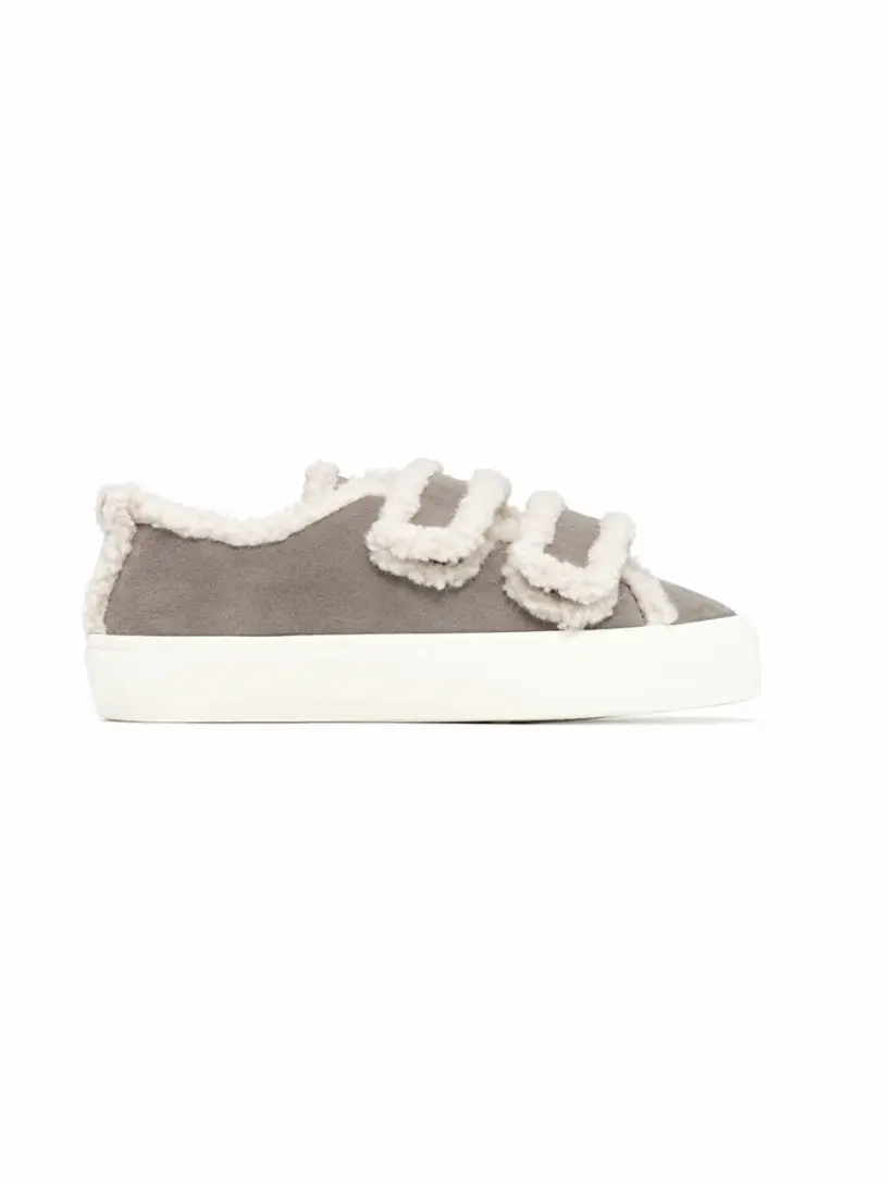 

Замшевые кеды Shearling Inuikii, серый