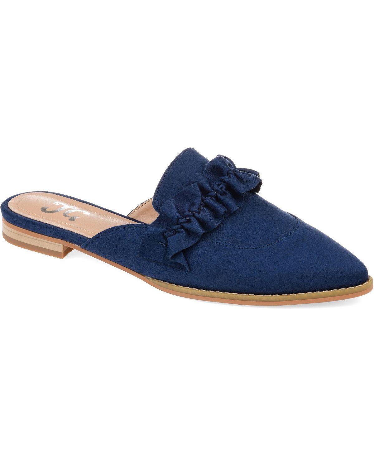 

Женские мюли Kessie с рюшами Journee Collection, синий