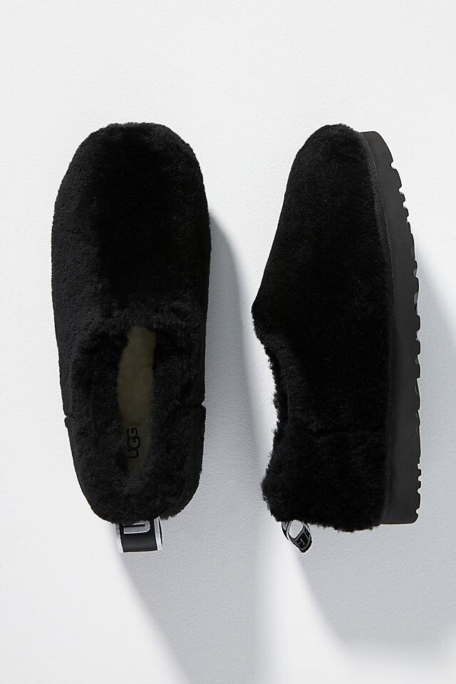 

Классические уютные тапочки UGG, черный