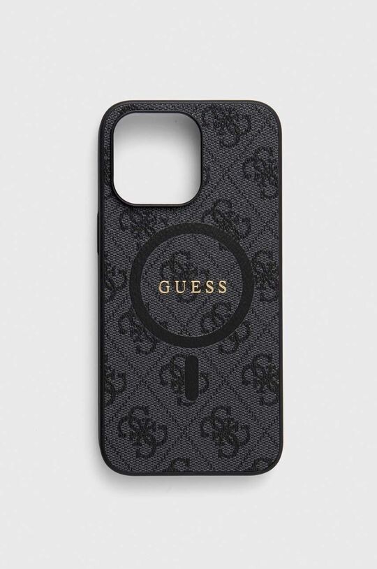 

Чехол для телефона iPhone 15 Pro Max 6,7 дюйма Guess, черный, Серый, Чехол для телефона iPhone 15 Pro Max 6,7 дюйма Guess, черный