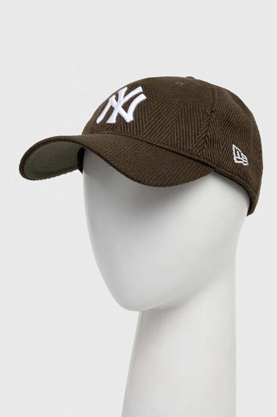 

Бейсболка из смесовой шерсти. New Era, зеленый
