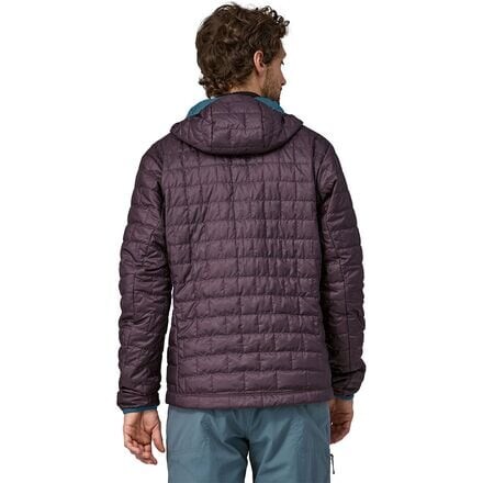 

Утепленная куртка Nano Puff с капюшоном мужская Patagonia, цвет Obsidian Plum